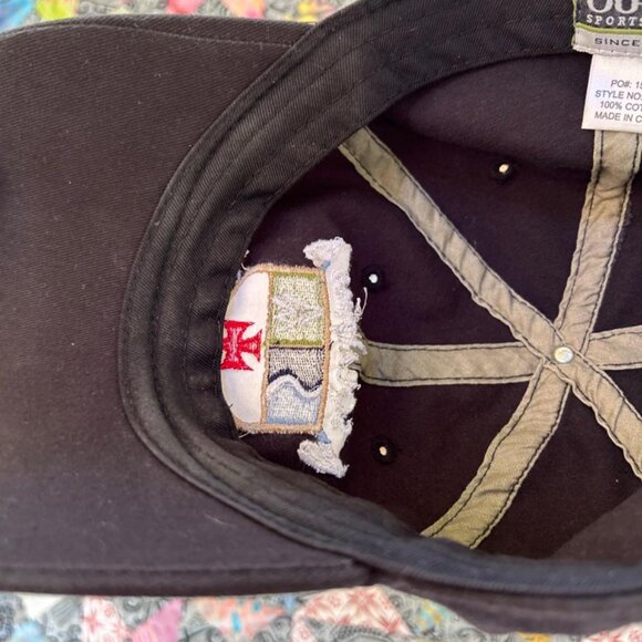 SQUALPINE Ski Patrol Hat Snapback Black CREST Red Cross Ouray Adjustable - Picture 8 of 8